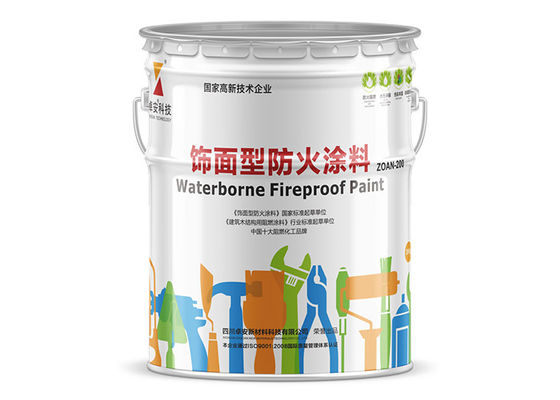 China Fifteen Minutes Safe Intumescent Fire Rated Paint For Polywood Veneered Board 0.3mm supplier