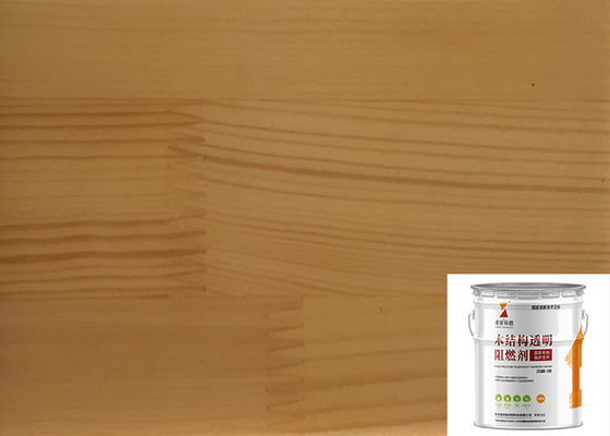China Fire Resistant Clear Intumescent Coating For Wood , Fire Retardant Varnish For Timber Doors Non Halogen supplier