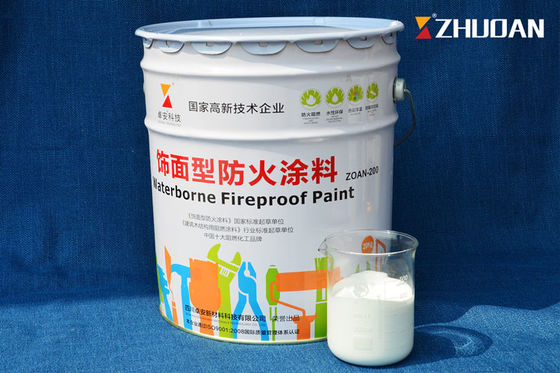 China Interior Anti Fire Intumescent Fire Protective Coatings For Wood Furniture Painting supplier
