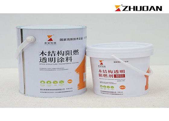 China Passive Fire Protection, Grain of Wood,Fire Protective Clear Intumescent Coating for Timber supplier