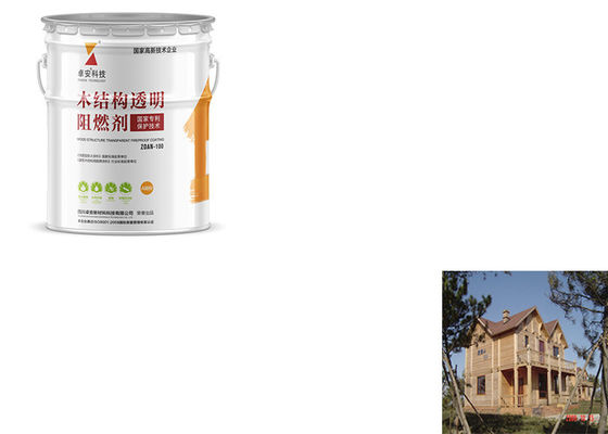 China Quick Dry Exterior Intumescent Fire Protective Coatings For Timber , Fire Retardant Liquid supplier