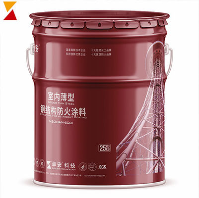 China Intumescent High Temperature White Spray Paint  For Steel Thin Type Indoor supplier