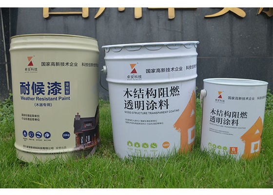 China 0.3mm Halogen Free Safe Flame Retardant Spray Paint  For Wood Timber Intumescent supplier