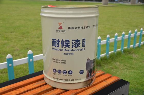 China Durable Waterproof  Dirt Resistant All Weather Exterior Paint  For Wood Decks Weatherproof supplier
