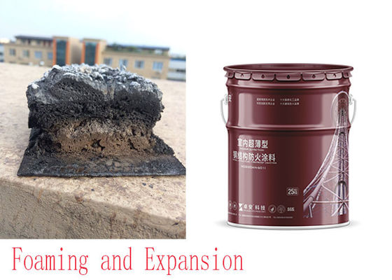 China Intumescent  thin passive Fire Protection Coatings paint For METAL Concrete steel with UL listed certication test supplier