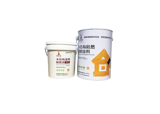 Quick Dry Exterior Intumescent Fire Protective Coatings For Timber , Fire Retardant Liquid supplier