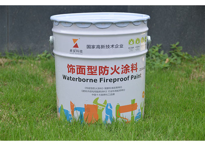 Colorful 	Fire Protection Coatings , Fire Retardant Spray Paint For Timber Doors Decorative