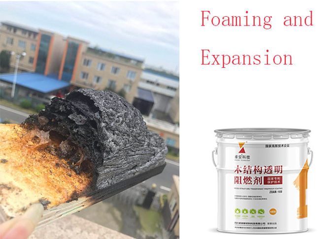 30 Minutes Fireproofing White Fire Retardant Paint For Plywood Walls OSB SPF